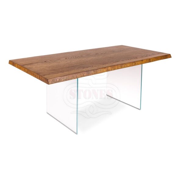 Tavolo vetro e legno Snooker